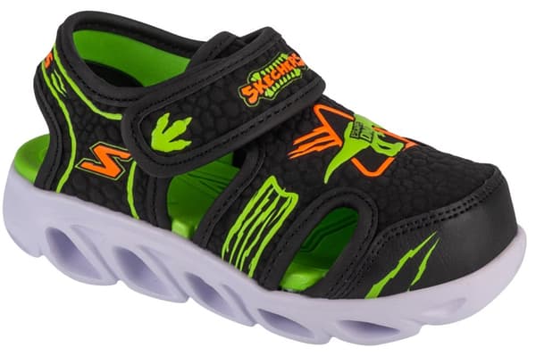 Skechers Hypno-Splash - Hydro-Fun 400612N-BKLM, för Pojke, Sandaler, svart Black 25