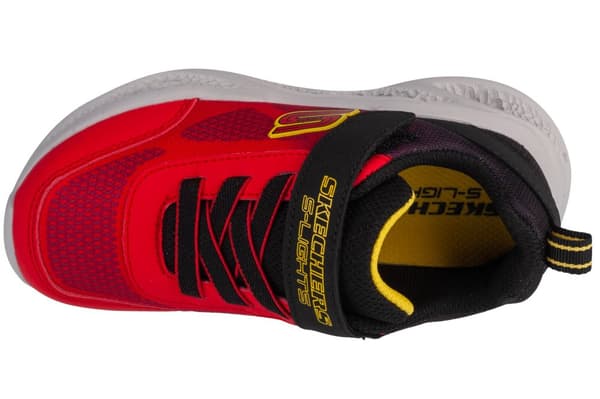 Skechers Meteor-Lights - Krendox 401495N-RDBK, för Pojke, Sneakers, röd