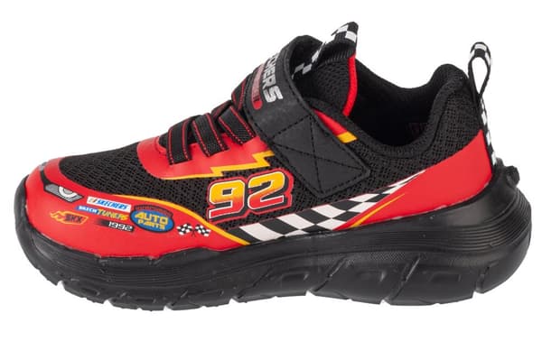 Skechers Skech Tracks 402303N-BKRD, til Dreng, Sportssko, rød