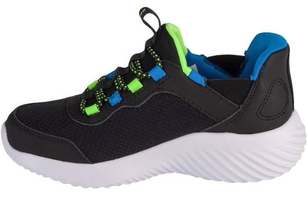 Skechers Slip-Ins: Bounder - Brisk-Burst 403822L-BBLM, til Pige, Sneakers, sort