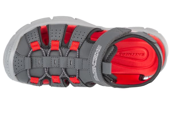 Skechers Relix Sandal 406521L-CCRD, för Pojke, Sandaler, grå