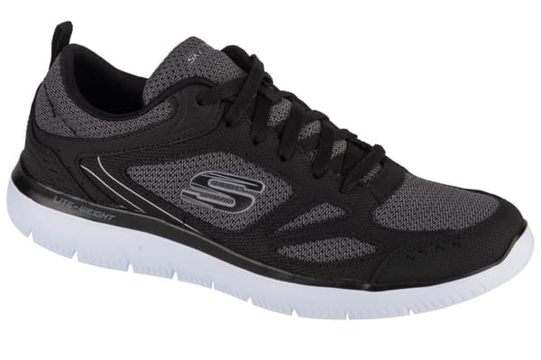 Skechers Summits-South Rim 52812-BKW, Man, Training shoes, svart Black 44