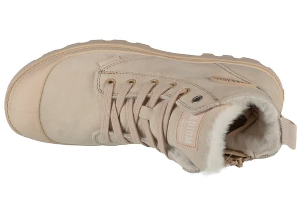 Palladium Pampa Hi Zip WL 95982-217-M, Kvinde, Sneakers, beige