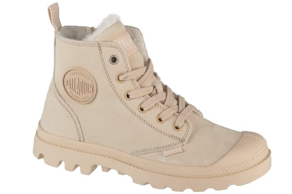 Palladium Pampa Hi Zip WL 95982-217-M, Kvinde, Sneakers, beige