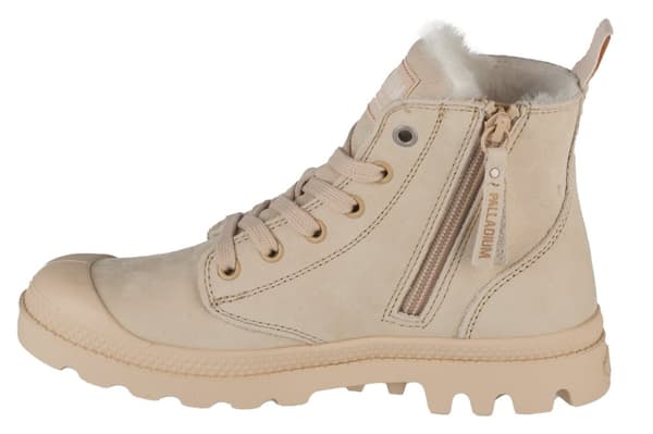 Palladium Pampa Hi Zip WL 95982-217-M, Kvinna, Sneakers, beige