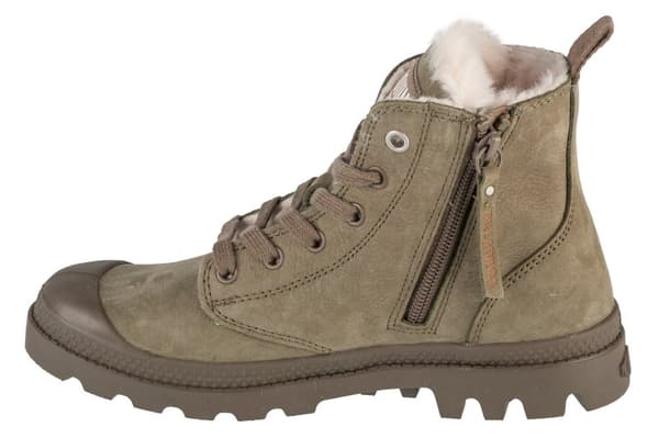 Palladium Pampa Hi Zip WL 95982-377-M, Kvinde, Sneakers, grøn