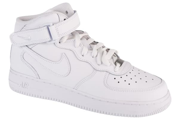 Nike Air Force 1 Mid GS DH2933-111, til Pige, Sneakers, hvid White 38