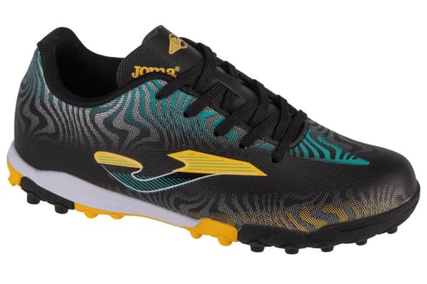 Joma Evolution Jr 2401 TF EVJW2401TF, för Pojke, Turf football trainers, svart Black 38
