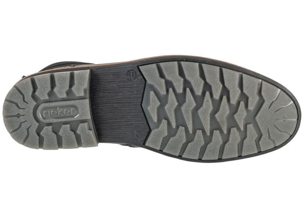 Rieker Booties F4544-00, Man, Snörskor, svart