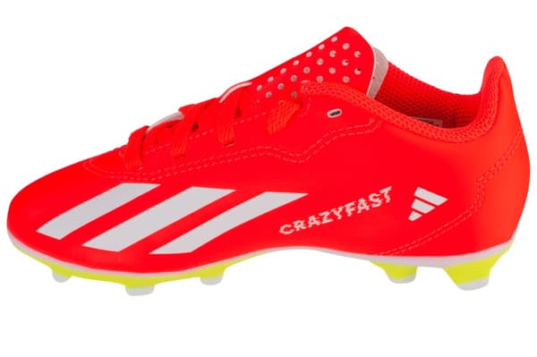 adidas X Crazyfast Club FXG IF0720, til Dreng, Fodbold klamper, rød