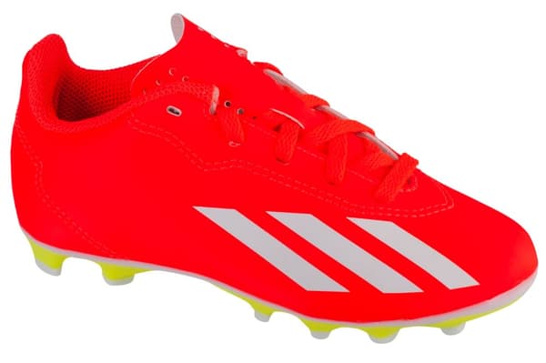 adidas X Crazyfast Club FXG IF0720, til Dreng, Fodbold klamper, rød