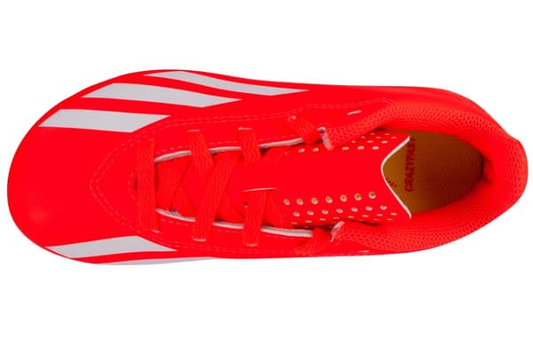 adidas X Crazyfast Club FXG IF0720, til Dreng, Fodbold klamper, rød