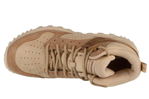 Merrell Wildwood Mid Leather WP J038298, Kvinde, Trekkingsko, beige