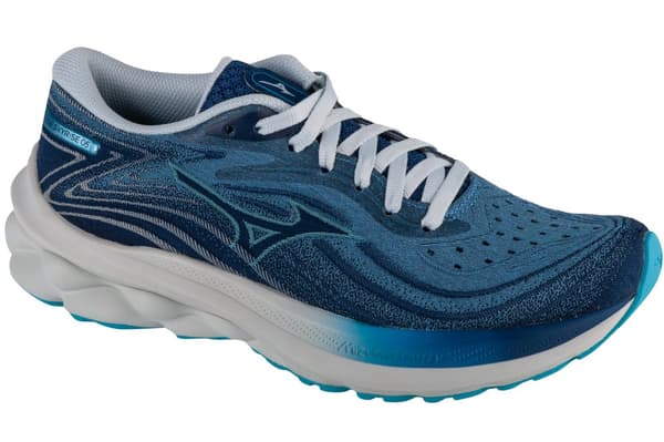 Mizuno Wave Skyrise 5 J1GD240971, Kvinde, Løbesko, blå