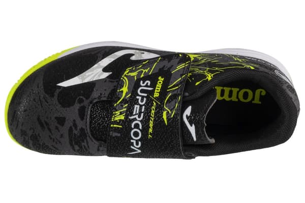 Joma Super Copa Jr 2401 IN SCJW2401INV, för Pojke, Fotbollstränare inomhus, svart