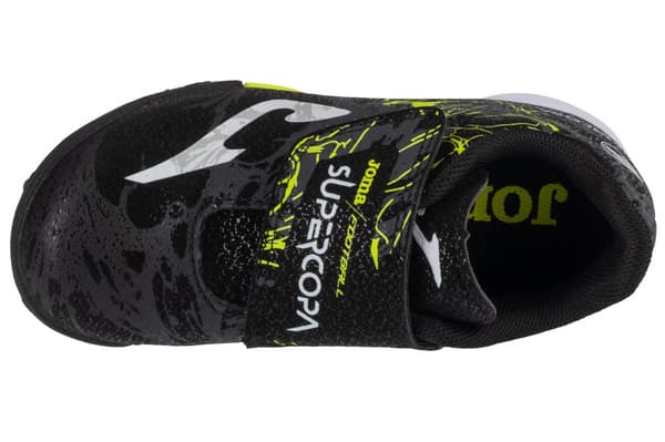 Joma Super Copa Jr 2401 TF SCJW2401TFV, för Pojke, Turf football trainers, svart