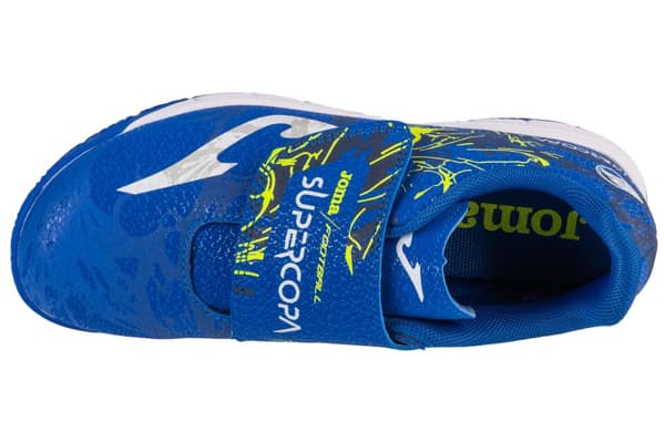 Joma Super Copa Jr 2404 IN SCJW2404INV, för Pojke, Fotbollstränare inomhus, blå
