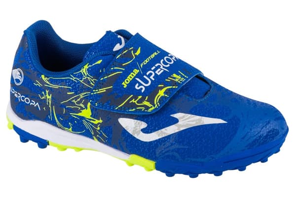 Joma Super Copa Jr 2404 TF SCJW2404TFV, för Pojke, Turf football trainers, blå Blue 25