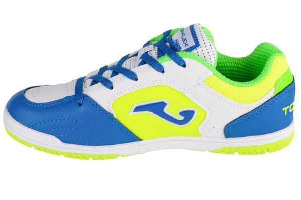 Joma Top Flex Jr 2402 IN TPJW2402IN, för Pojke, Fotbollstränare inomhus, vit