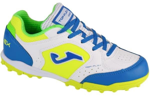 Joma Top Flex Jr 2402 TF TPJW2402TF, för Pojke, Turf football trainers, vit White 38