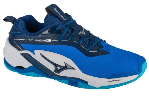 Mizuno Wave Stealth Neo II X1GA240001, Mand, Håndboldsko, blå Blue 44,5