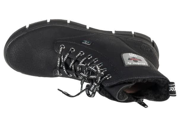 Rieker Booties X3410-00, Kvinna, Snörskor, svart