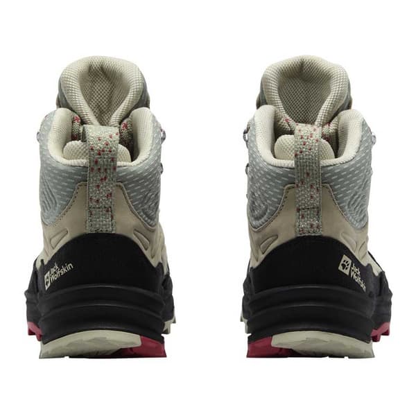 Jack Wolfskin Cyrox Texapore Vandrestøvler Beige,Grøn EU 39 1/2 Kvinde