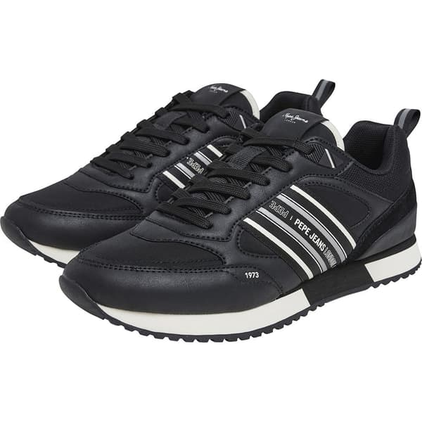 Pepe Jeans Dublin Young Skor Svart EU 43 Man
