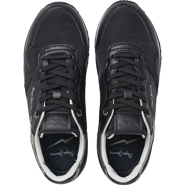 Pepe Jeans London Snake Skor Svart EU 37 Kvinna