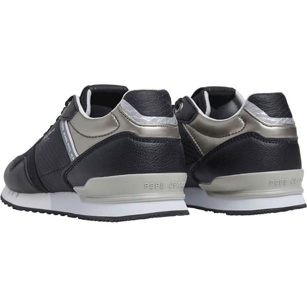 Pepe Jeans London Snake Skor Svart EU 37 Kvinna