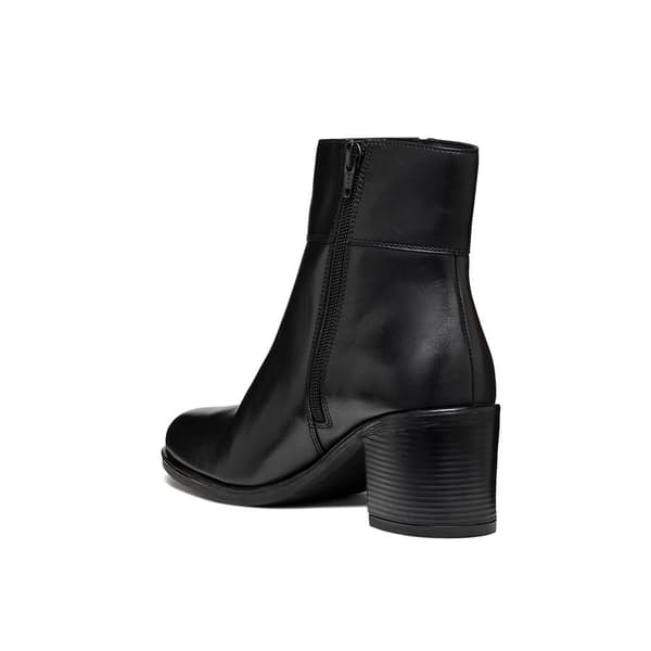 Geox D New Asheel C Støvler Sort EU 37 Kvinde