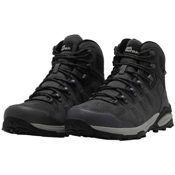 Jack Wolfskin Refugio Texapore Mid Vandringskängor Svart EU 44 1/2 Man