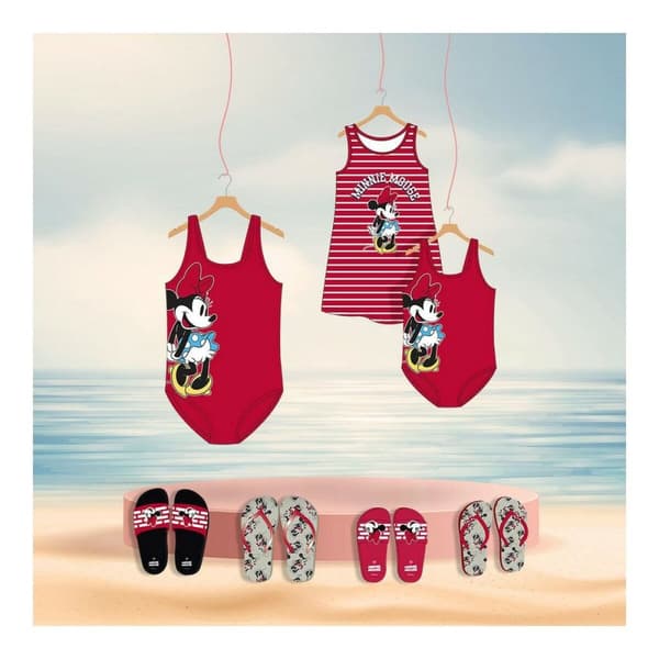 Sandaler til svømmebasseng Minnie Mouse Grå - 41