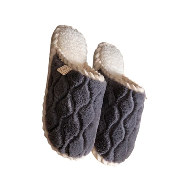 INF Plysch tofflor i fleece, ultramjuka och mysiga 0