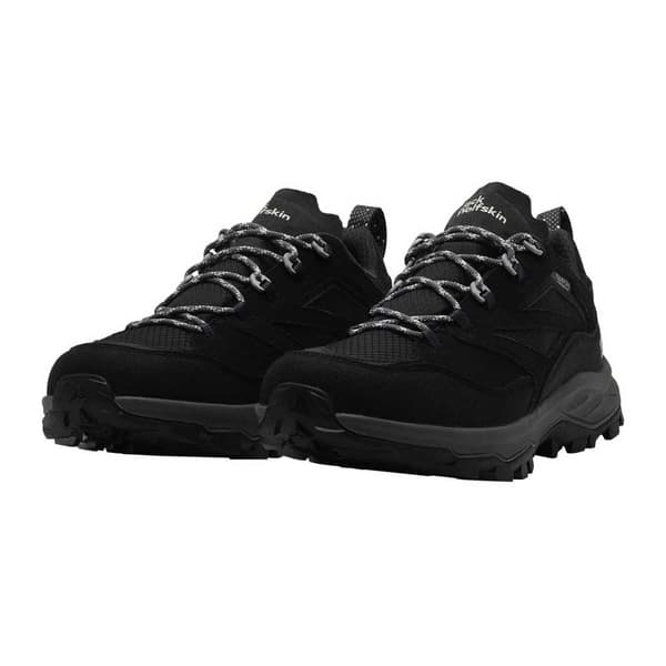 Jack Wolfskin Cyrox Texapore Low Vandringsskor Svart EU 43 Man