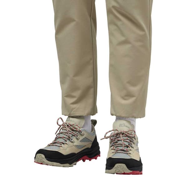 Jack Wolfskin Cyrox Texapore Low Vandringsskor Beige EU 39 1/2 Kvinna