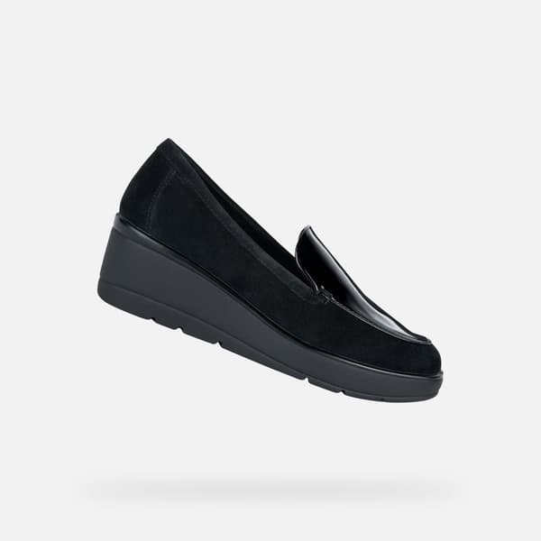 Geox Ilde Loafers Sort EU 40 Kvinde