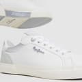 Miniatyrbild 6 av 6: Pepe Jeans Kenton Court Skor Vit EU 39 Kvinna