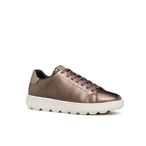 Geox Spherica Ecub-1 Skor Beige EU 37 Kvinna