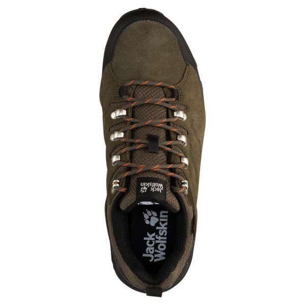 Jack Wolfskin Refugio Texapore Low Vandresko Grøn EU 41 Mand