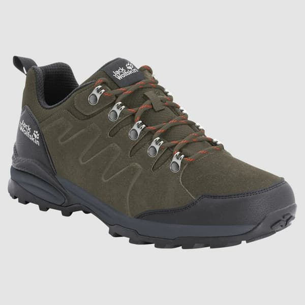 Jack Wolfskin Refugio Texapore Low Vandresko Grøn EU 41 Mand