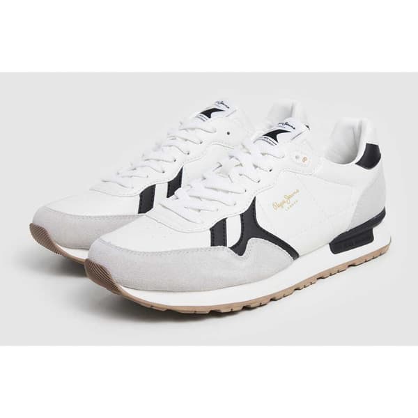 Pepe Jeans Brit Supra Skor Vit EU 40 Man