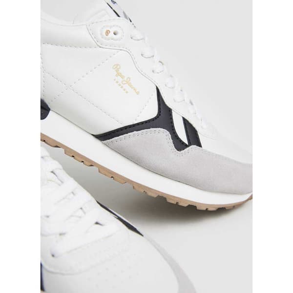 Pepe Jeans Brit Supra Skor Vit EU 40 Man