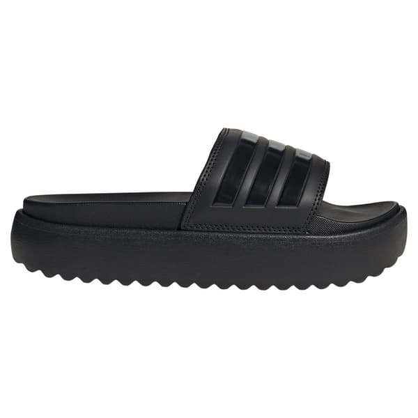 Adidas Adilette Platform Tofflor Svart EU 44 1/2 Kvinna