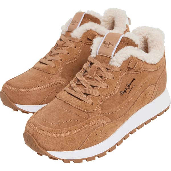 Pepe Jeans Dean Block Sko Brun EU 39 Kvinde