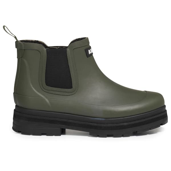 Aigle Soft Rain Fur Booties Grøn EU 38 Kvinde