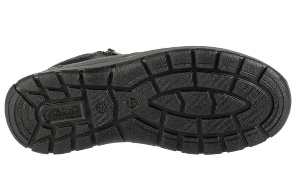 Rieker Booties 03660-00, Man, Snörskor, svart