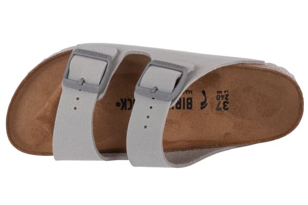 Birkenstock Arizona BF 1027696, Kvinna, Tofflor, grå