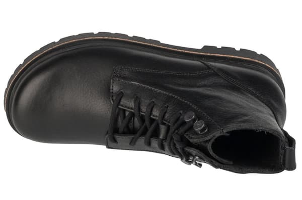Birkenstock Highwood Lace Mid W 1028159, Kvinna, Kängor, svart