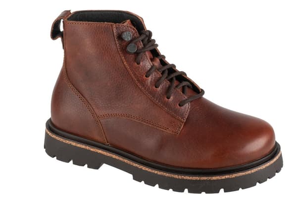 Birkenstock Highwood Lace Mid W 1028222, Kvinde, Vandrestøvler, brun